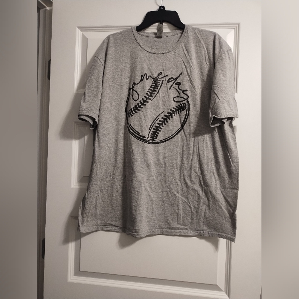 Gray Women's Baseball T-Shirt